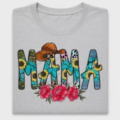 Western Mama Floral DTF Transfer