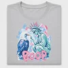 Boho Eagle Liberty Boop DTF Transfer