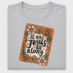Jesus Floral DTF Transfer Design