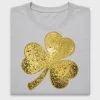 Faux Sequin Shamrock DTF Transfer