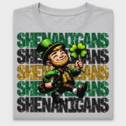 Shenanigans Leprechaun DTF Transfer