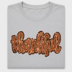 Thankful Sequin DTF Transfer