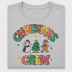 Retro Christmas Crew DTF Transfer