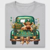 St Patrick's Day Highland Cow DTF Transfer