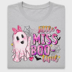 Little Miss Bootiful Halloween Ghost DTF Transfer