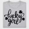 Lucky Girl DTF Transfer Design