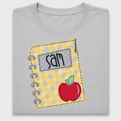 School Notebook Personalized DTF Transfer