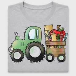 Back to School Tractor DTF Transfer