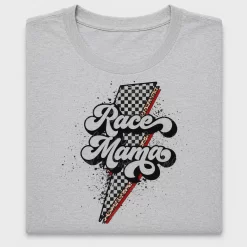 Race Mama Retro Lightning DTF Transfer