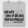Math Teacher DTF Transfer Design