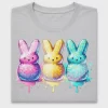Glitter Easter Bunny DTF Transfer