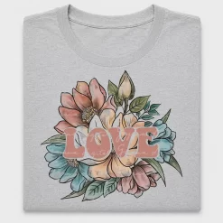 Watercolor Love Floral Bouquet DTF Transfer