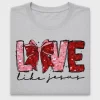 Love Like Jesus Valentine DTF Transfer