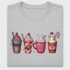 Festive Christmas Coffee DTF Transfer