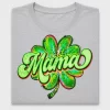 Retro Mama Groovy Four Leaf Clover DTF Transfer