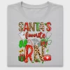 Santa's Favorite Nurse DTF Transfer