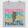 Principal Leopard Lightning DTF Transfer