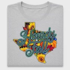 Retro Howdy Fall Texas DTF Transfer