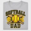 Softball Dad Retro DTF Transfer