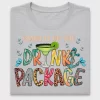 Blame It On The Drink Package DTF Transfer