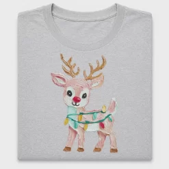 Preppy Christmas Reindeer DTF Transfer