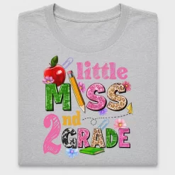 Little Miss 2nd Grade DTF Transfer