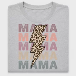 Mama Leopard Bolt DTF Transfer