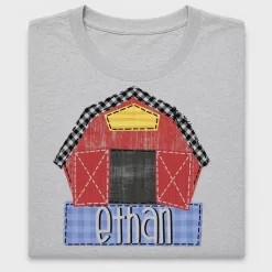 Personalized Red Barn DTF Transfer