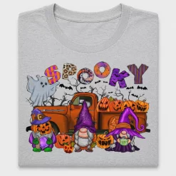 Spooky Halloween Truck DTF Transfer