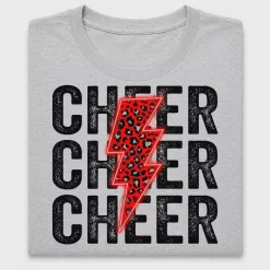 Cheetah Lightning Bolt DTF Transfer