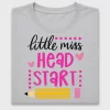 Little Miss Head Start DTF Transfer