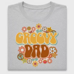 Retro Groovy Dad DTF Transfer