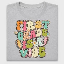 First Grade Vibes DTF Transfer