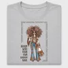 Boho Hippie Girl DTF Transfer