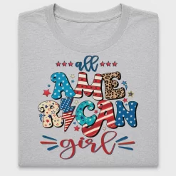 Retro All American Girl DTF Transfer