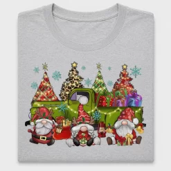 Christmas Gnomes Truck DTF Transfer