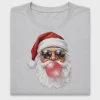 Retro Santa Bubble Gum DTF Transfer