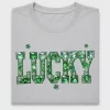 Luck Irish Rhinestone DTF Transfer