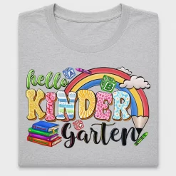 Hello Kindergarten DTF Transfer