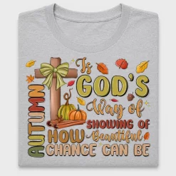 Autumn God's Way DTF Transfer