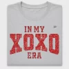 XOXO Era Glitter Red DTF Transfer