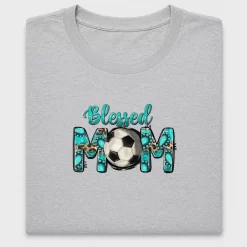 Blessed Soccer Mom DTF Transfer