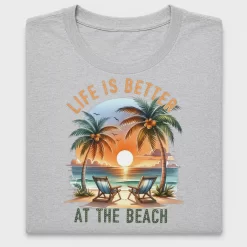 Life Is Better At The Beach DTF Transfer