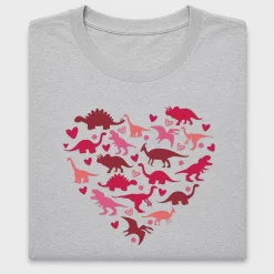Dinosaur Heart Valentine DTF Transfer