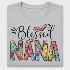 Blessed Nana Floral DTF Transfer