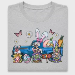Easter Gnome Truck DTF Transfer