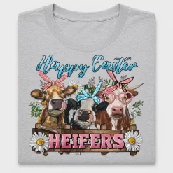 Happy Easter Heifers DTF Transfer