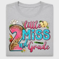 Little Miss 2nd Grade DTF Transfer