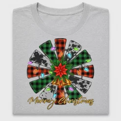 Festive Christmas Windmill DTF Transfer
