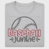 Baseball Junkie DTF Transfer Design